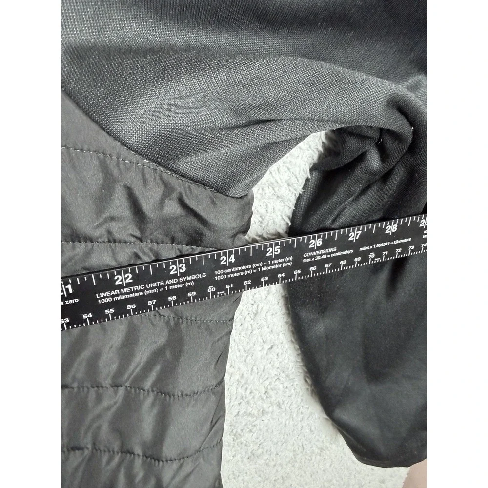 Callaway Men's XL Quilted Golf Jacket Black Full Zip Polyester Lightweight
